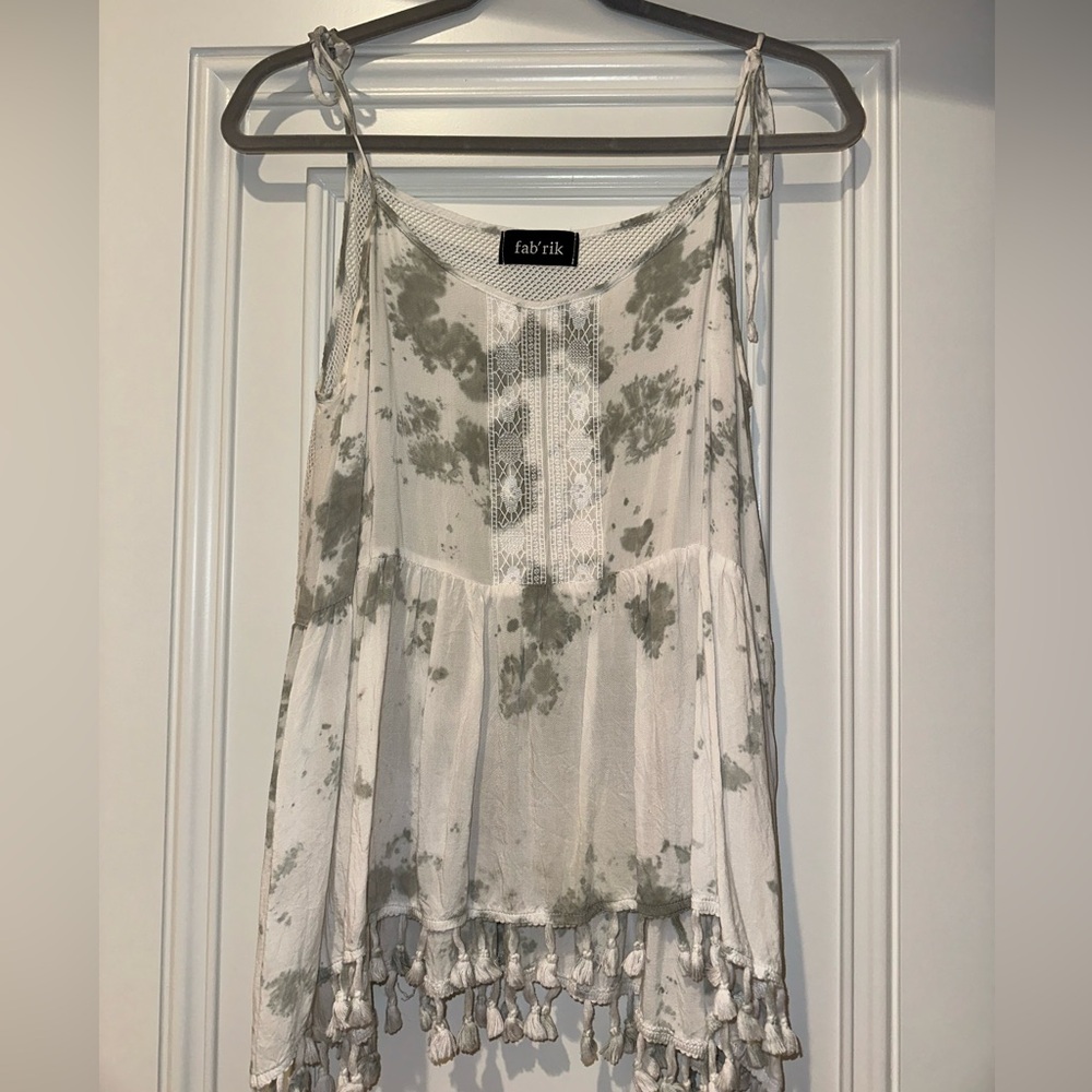 Fabrik - Mesh Open Back Tank